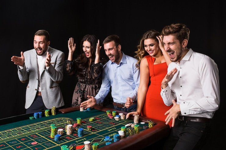 Tampilan permainan Baccarat di Casino Langsung somatoto pada perangkat tablet